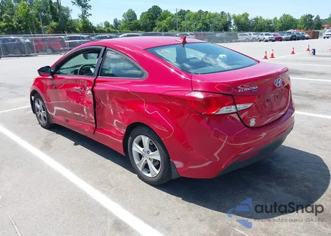 2013 Hyundai Elantra Gs from USA, damaged, VIN KMHDH6AEXDU020077